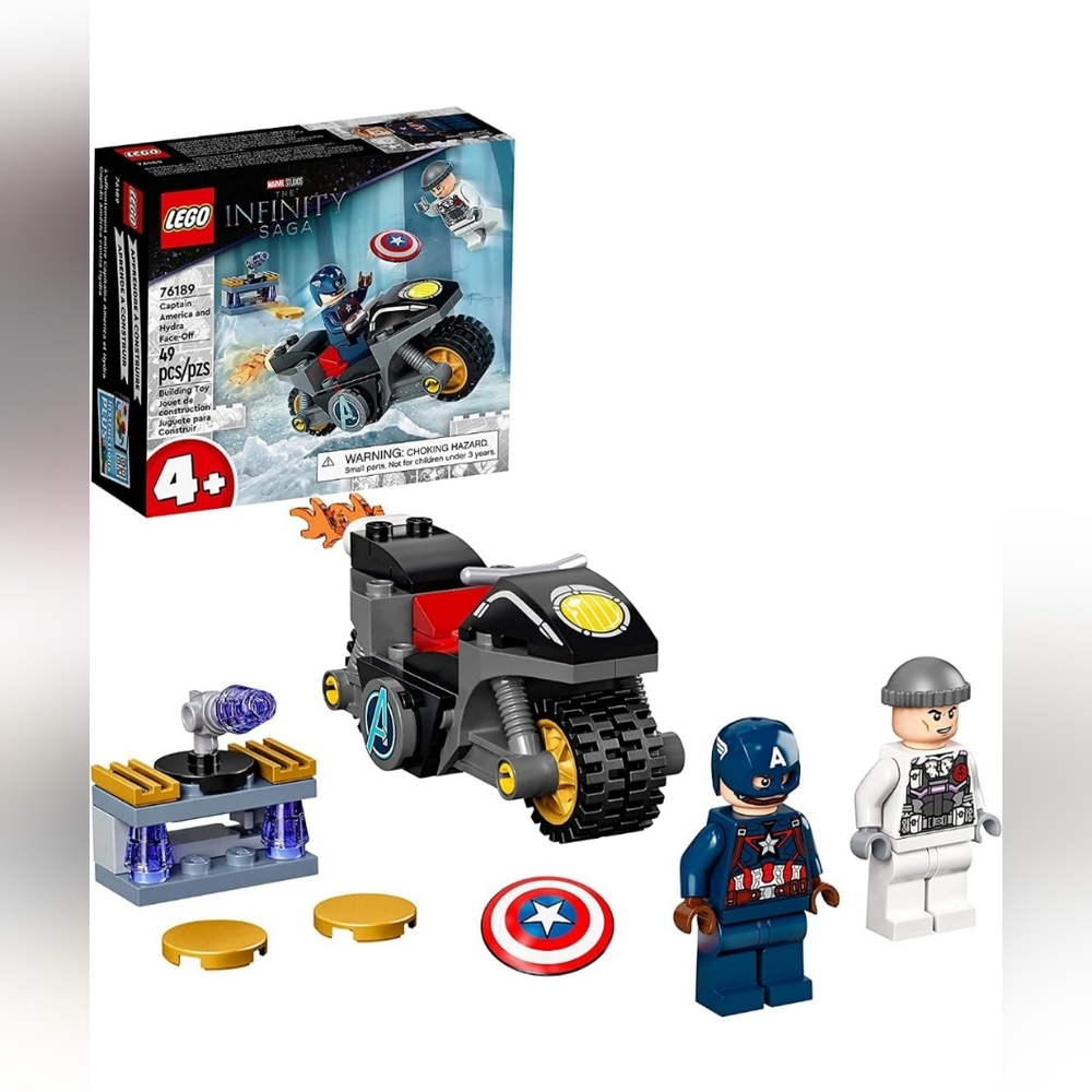 Lego 76189 Captain America and Hydra Face-Off Marvel Studios The Infinity Saga